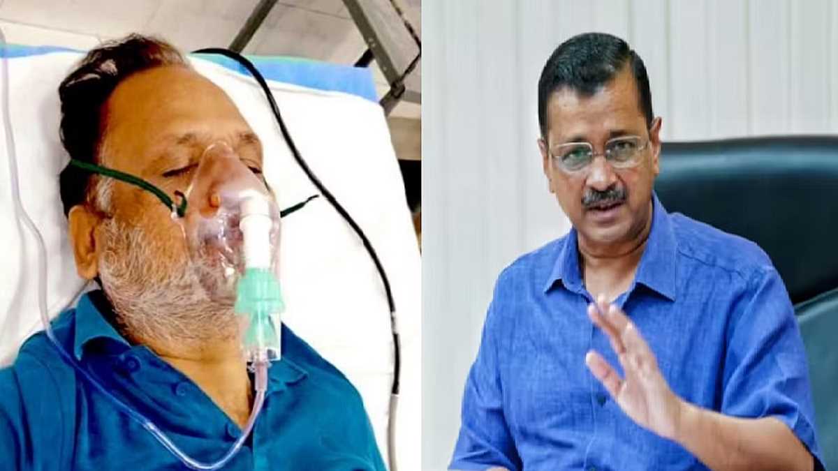 सत्येंद्र जैन को मारने पर तुला है तानाशाह : केजरीवाल